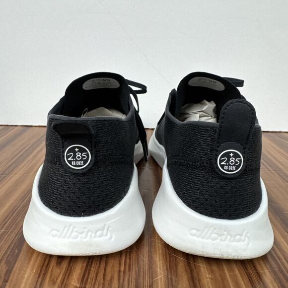 Allbirds Superlight Tree Runners White Black Athletic Running Shoes Mens Size 10 - Picture 6 of 9